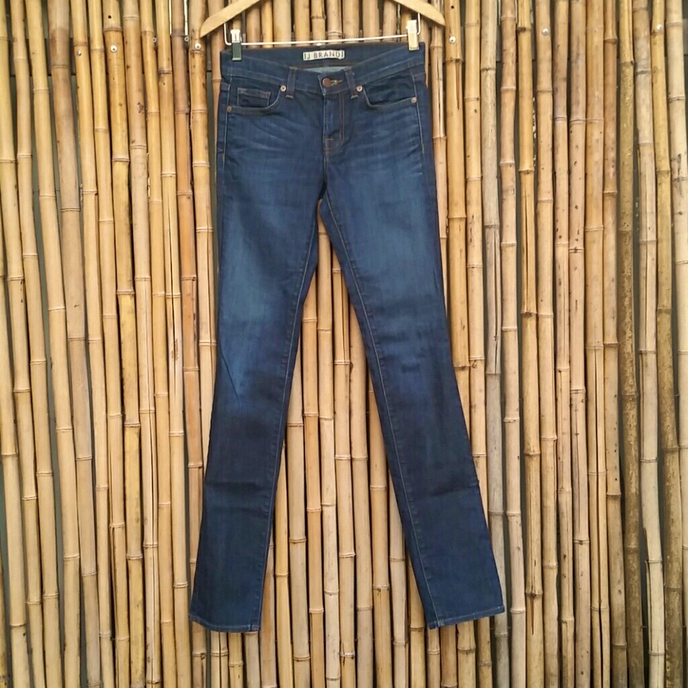 J BRAND Blue "Heritage" Skinny Jeans Label Size ?14=26/27 Refer to Measurements - Picture 1 of 8